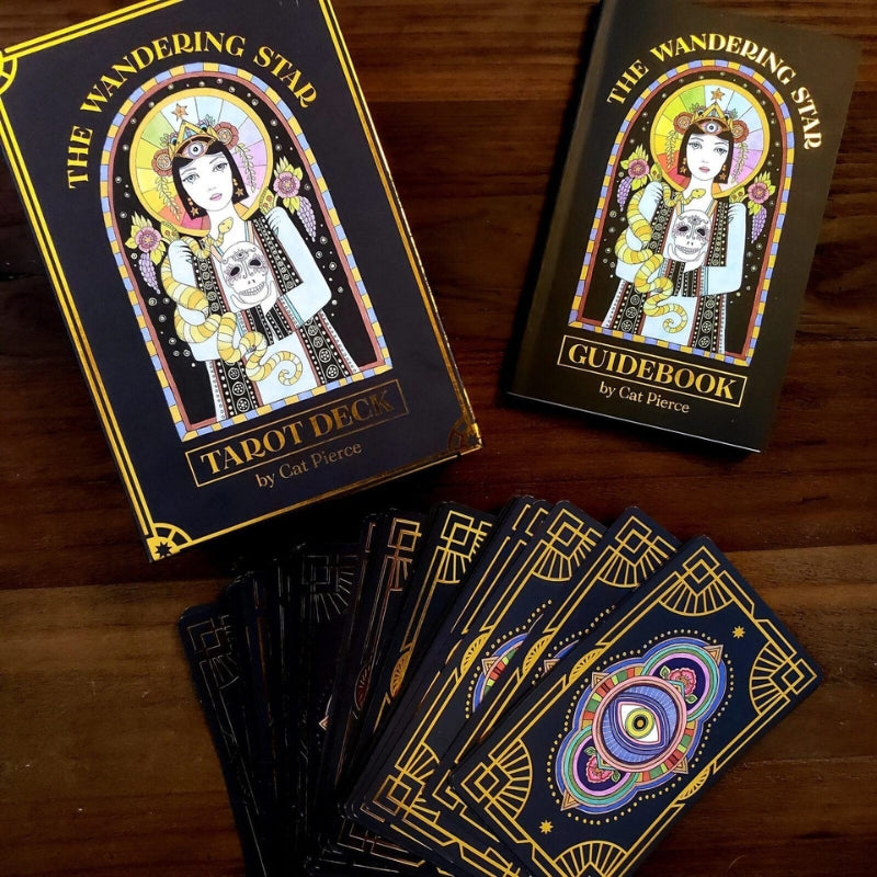 Wandering Star Tarot cards, box and guidebook
