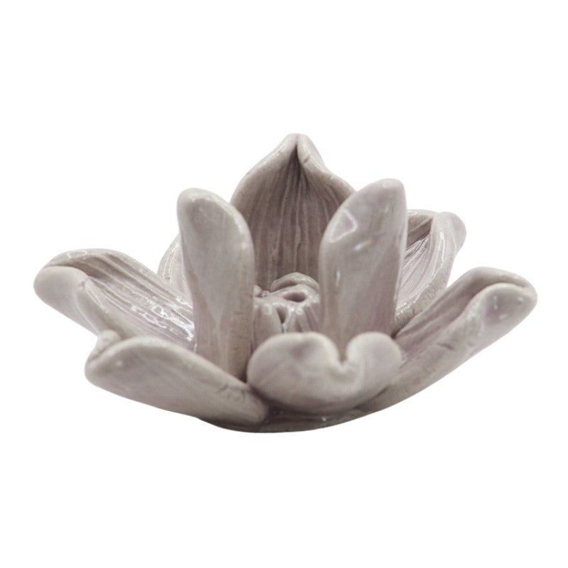 Ceramic incense stick holder lilac (4cll)