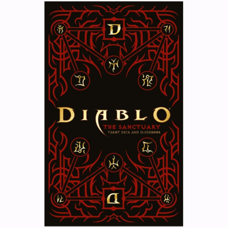 front image of the diablo sanctuary tarot