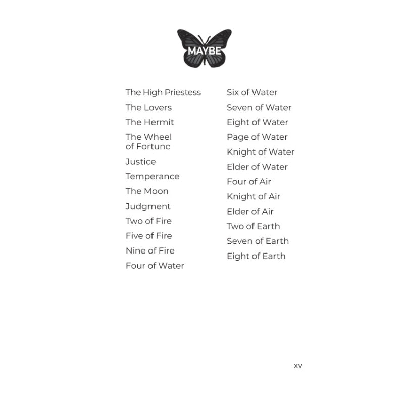 page from the Enchanted Foerhaxa Tarot Guidebook