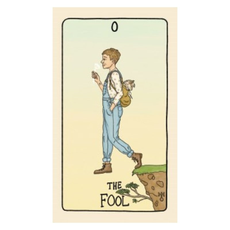The Fool card from the Fifth Spirit tarot Deck-