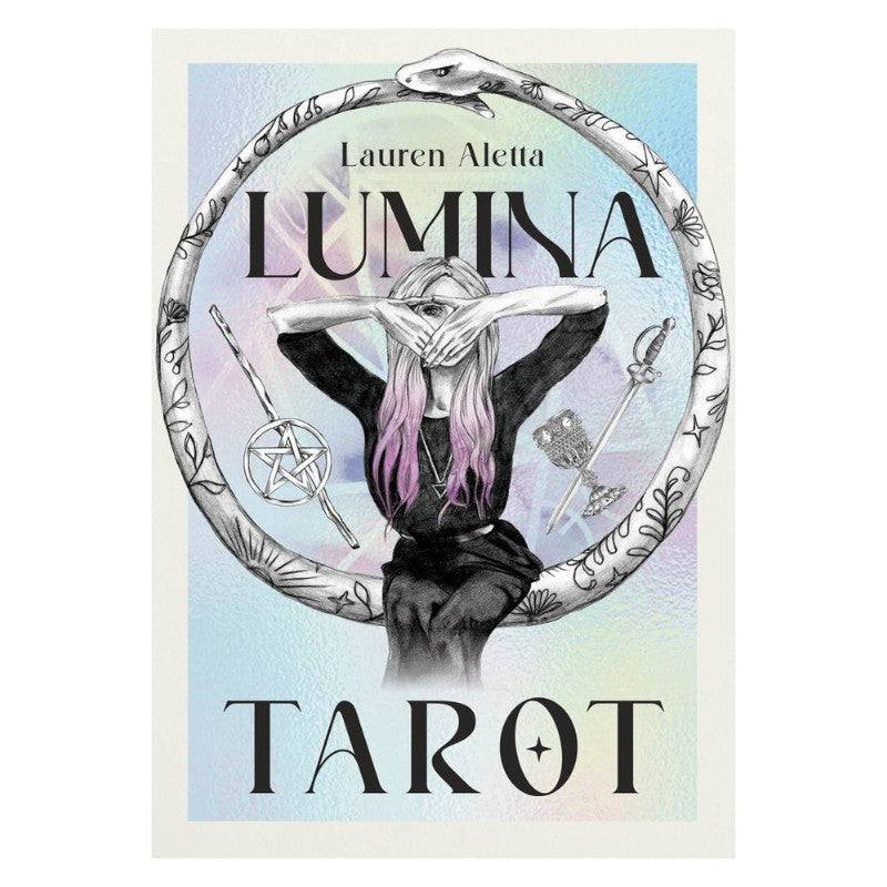 front cover of the Lumina tarot deck