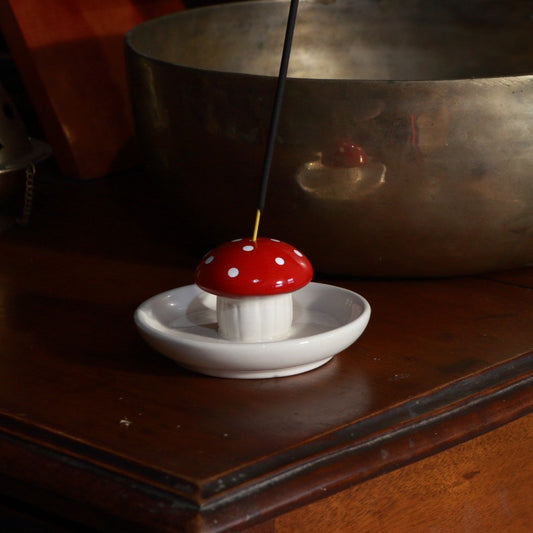 mushroom incense burner