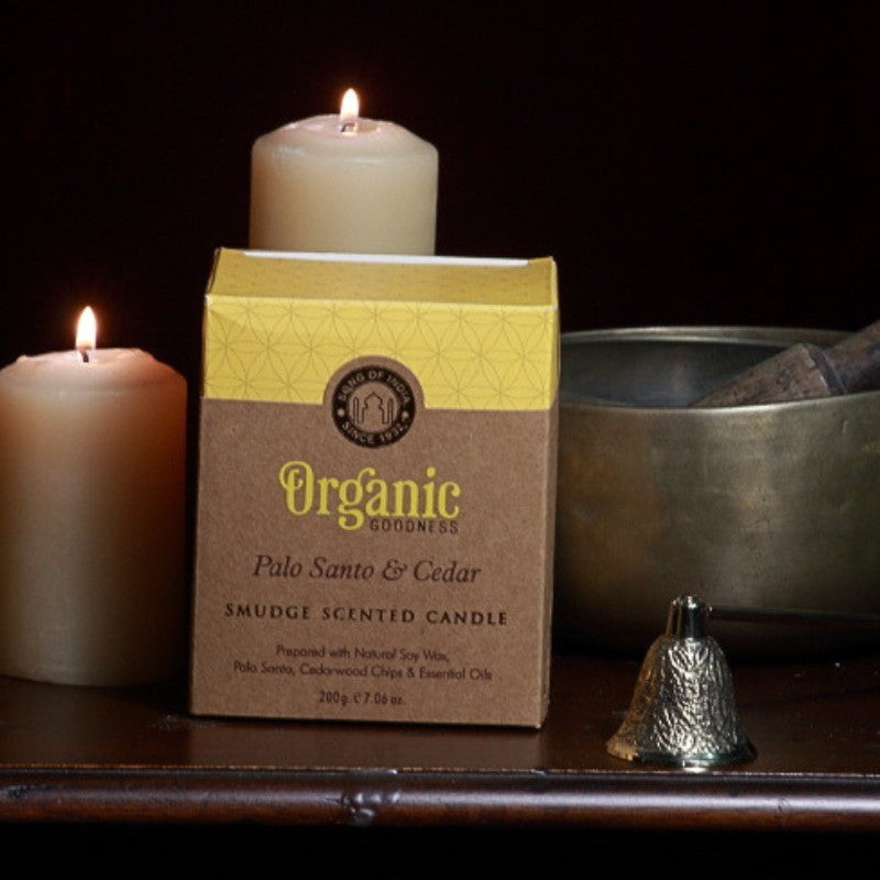 Organic Goodness Smudge Scented Soy Candle- 50 hr- 6 Scents To Choose From