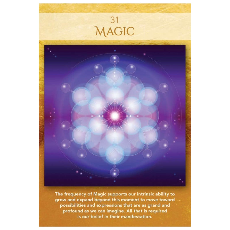 Sacred Geometry Activations Oracle card