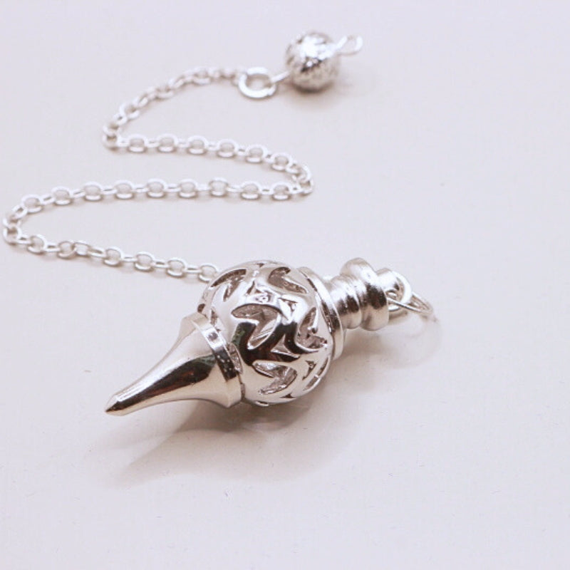 silver pendulum