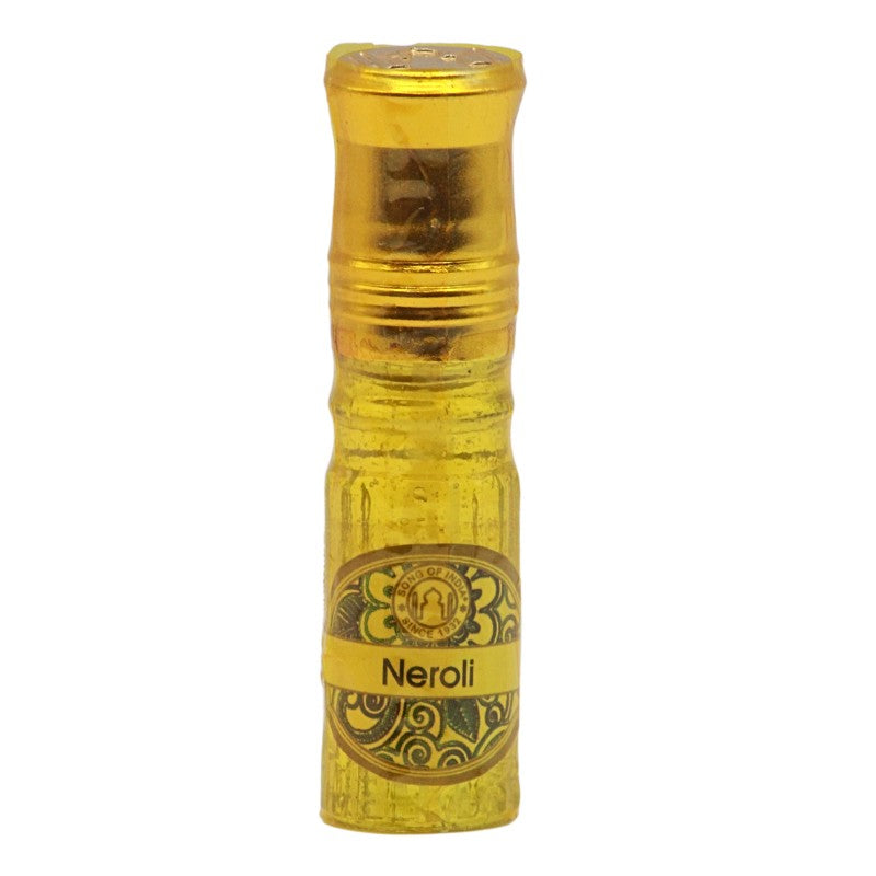 small perfume bottle with gold lid by Song Of India