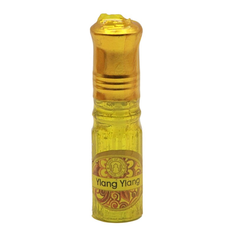 small perfume bottle with gold lid by Song Of India