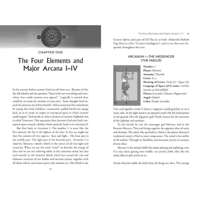 pages from the book "Soul Journey Through The Tarot"