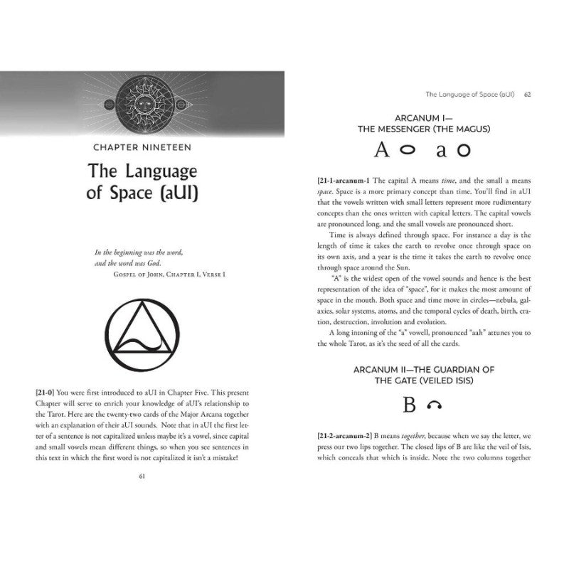 pages from the book "Soul Journey Through The Tarot"