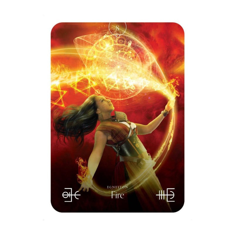 card from the Elemental Oracle Cards deck