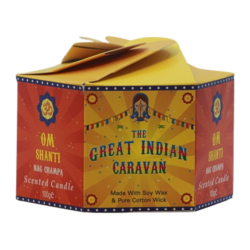 yellow and red candle box