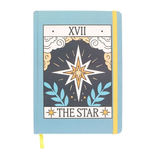 Vintage Tarot Journal- The Star- A5 Notebook