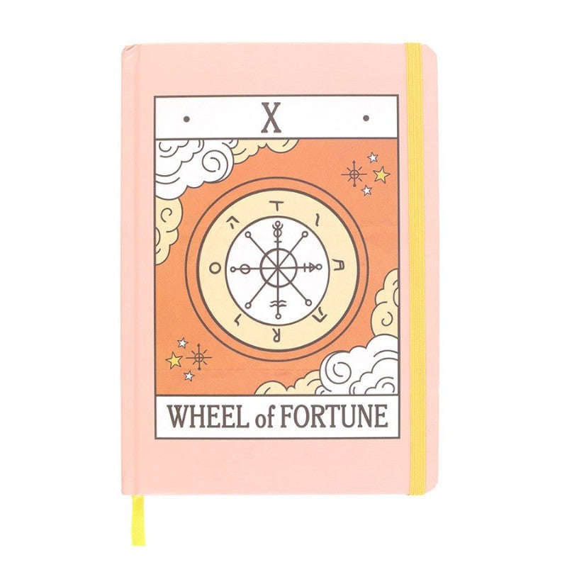 Vintage Tarot Journal- The Wheel of Fortune- A5 Notebook