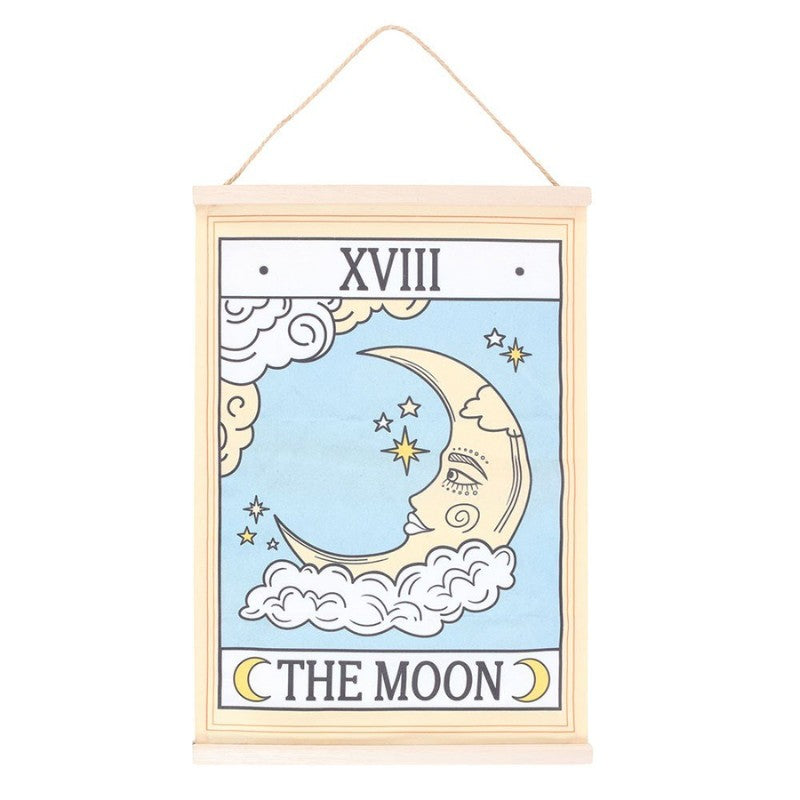 Vintage Tarot Wall Hanging- The Moon