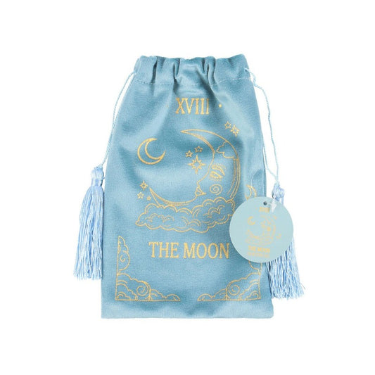 Vintage Velvet Tarot Bag- The Moon