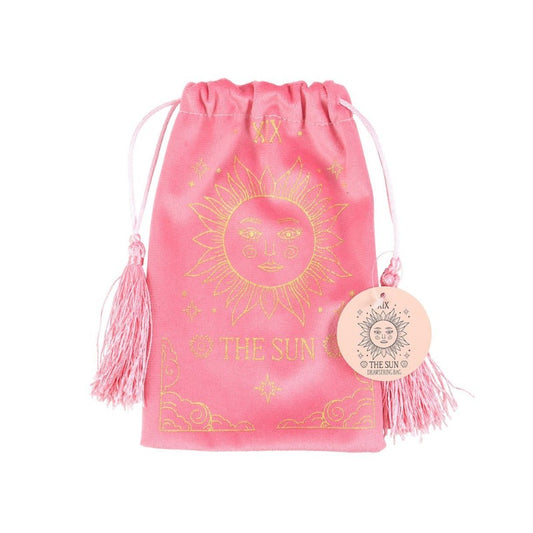 Vintage Velvet Tarot Bag- The Sun