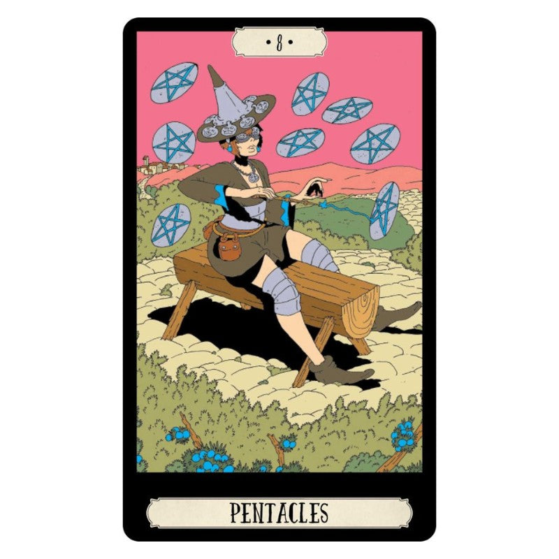 card from the the Ask the witch tarot deck