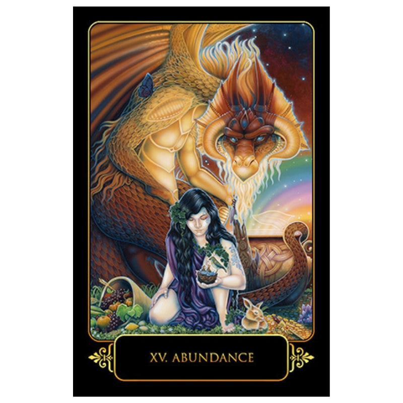 abundance card from the DREAMS OF GAIA TAROT SET