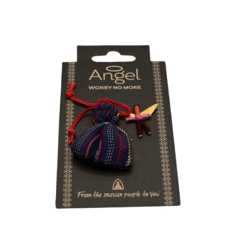 Handmade Guatemalan Worry Doll- Mini Angel