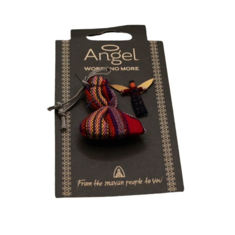 Handmade Guatemalan Worry Doll- Mini Angel