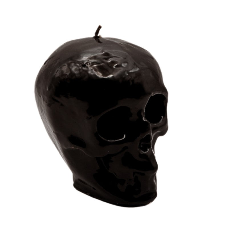 Black Skull Figure Spell Candle