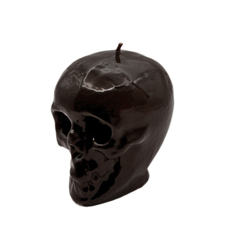 Black Skull Figure Spell Candle