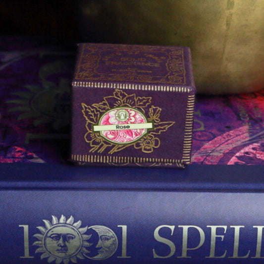 Song Of India Natural Solid Perfume- Rose