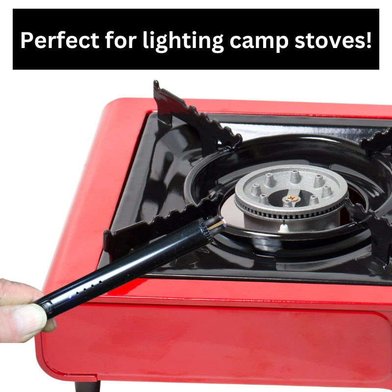 Long Arc Lighter- Windproof and Flameless Electric USB Charging