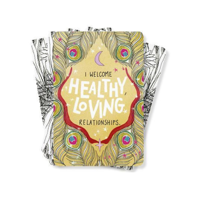 affirmation card from the spirit junkie tarot card deck
