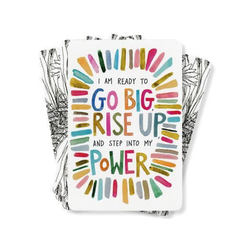 affirmation card from the spirit junkie tarot card deck