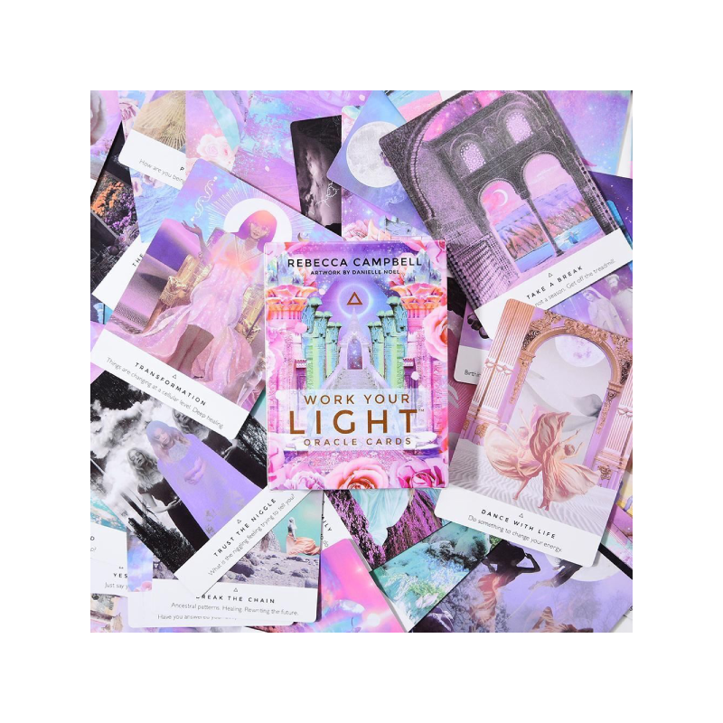 Work Your Light Oracle Cards: A 44-Card Deck and Guidebook