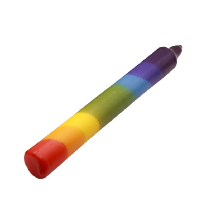 Rainbow Straight Dining Candle Single