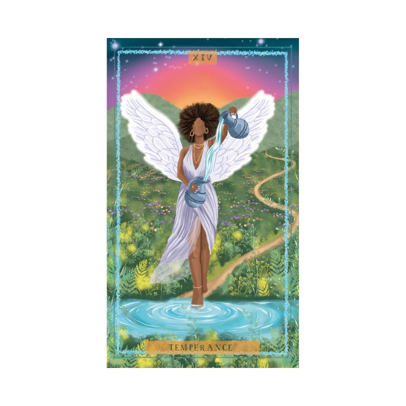 Card from Earth Woman Tarot Deck by Tarn Ellis