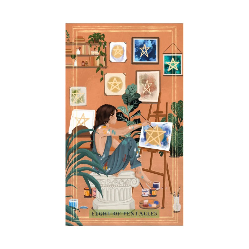 Card from Earth Woman Tarot Deck by Tarn Ellis