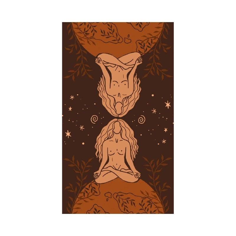 back of Card from Earth Woman Tarot Deck by Tarn Ellis