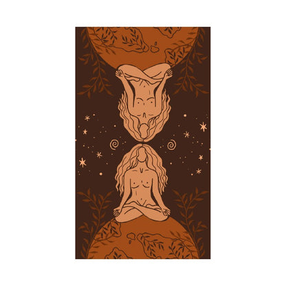 back of Card from Earth Woman Tarot Deck by Tarn Ellis