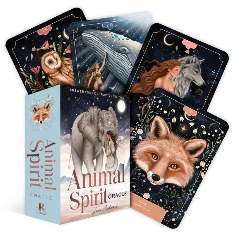 Animal Spirit Oracle and 4 cards from the deck