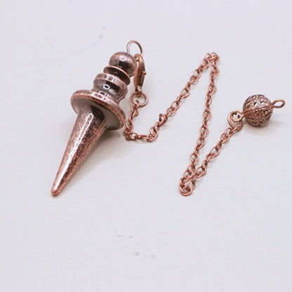 antique copper pendulum 