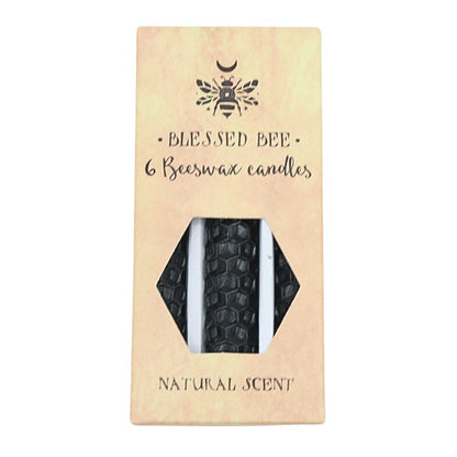 Rolled Beeswax Spell Candles - 6pk- Blessed Bee