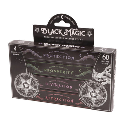 Black Magic Incense -Protection, Prosperity, Attraction & Divination