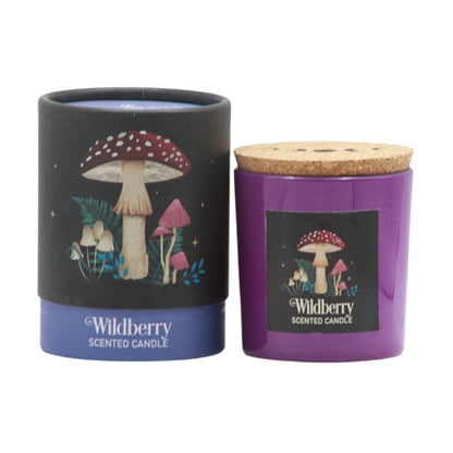 Mushroom Forest Scented Candle next to  Gift Box 120gm 