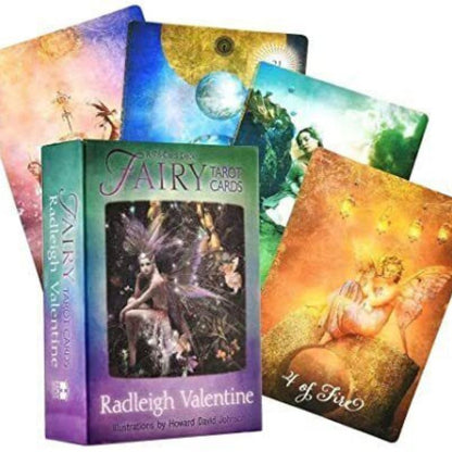 Fairy Tarot Cards: A 78-Card Deck and Guidebook