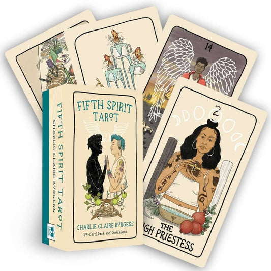 Fifth Spirit tarot Deck- Pack and 4 cards