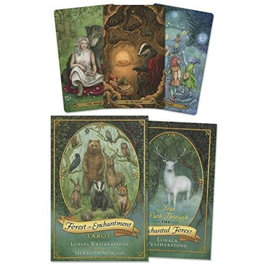 Forest Of Enchantment Tarot Deck- 78 Cards & Guidebook