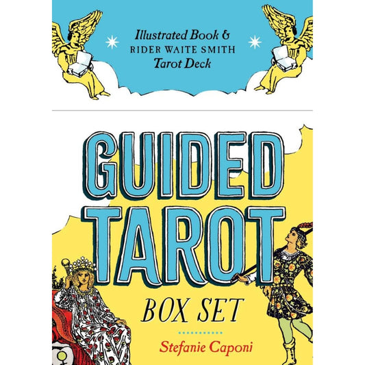 Guided Tarot Box Set Illustrated Book & 78 Card Rider Waite Smith Tarot Deck