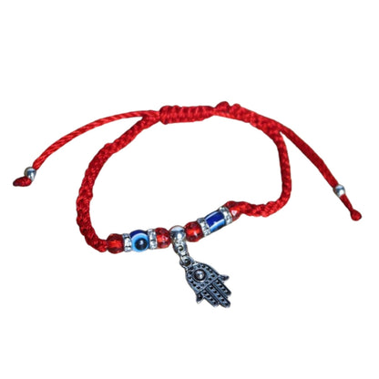 Handmade Turkish Lucky Evil Eye Bracelet Hamsa-Evil Eye Protection Amulet