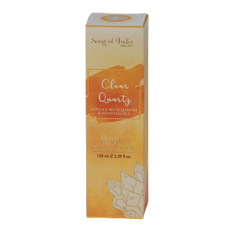 Healing Crystals Room Spray- Song of India -Clear Quartz