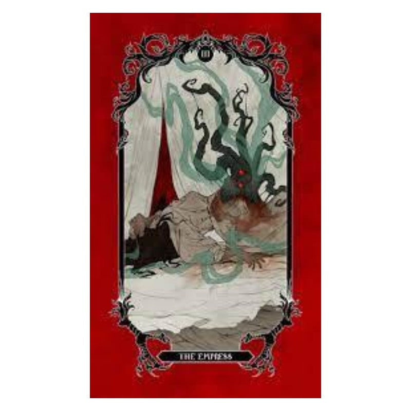 the empress card from the Horror Tarot Deck & Guidebook