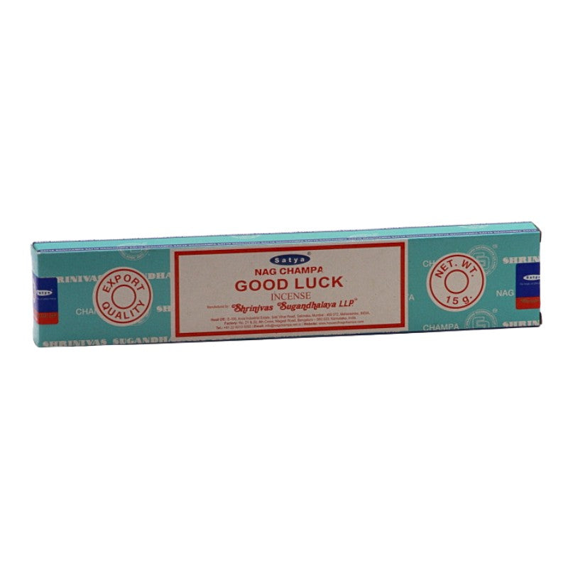 box of incense sticks - good luck- satya range